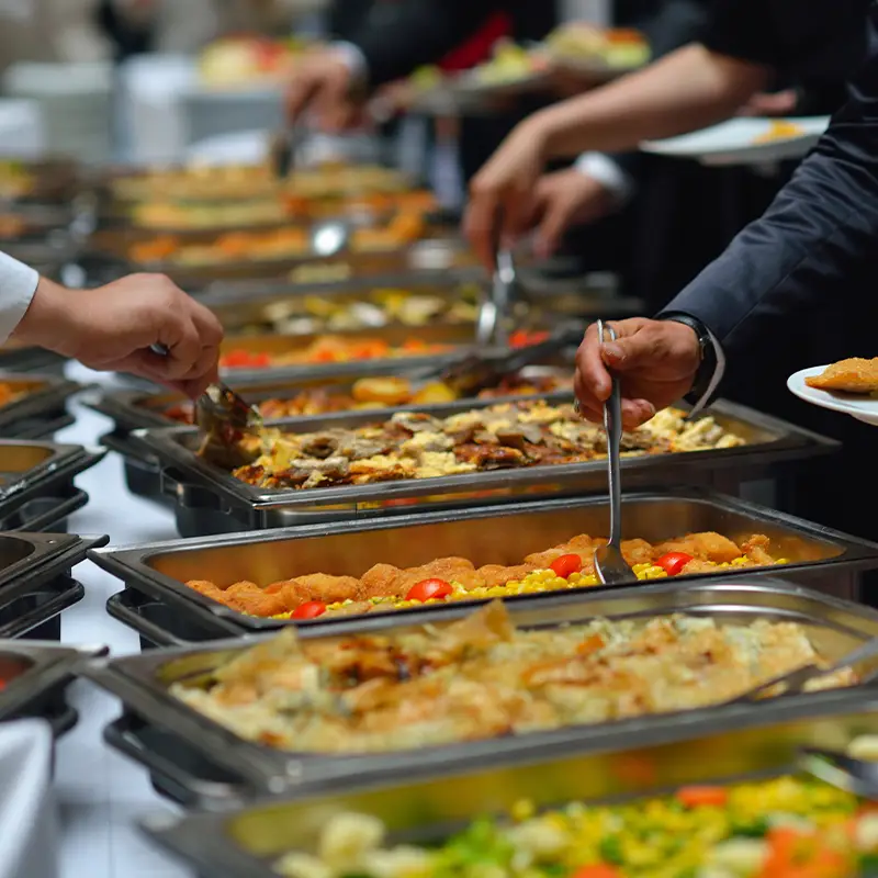 project support catering